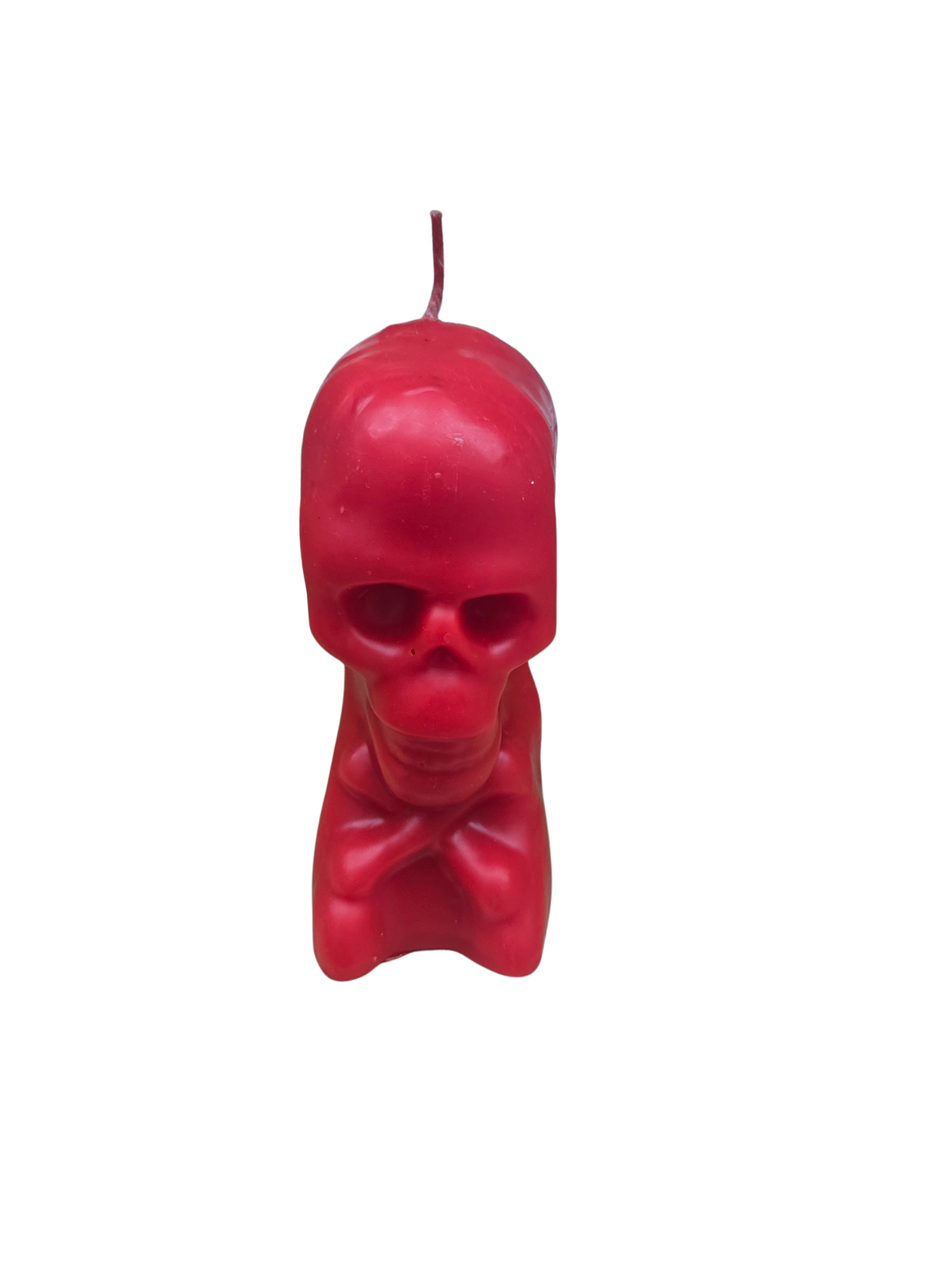 RED SKULL CANDLE