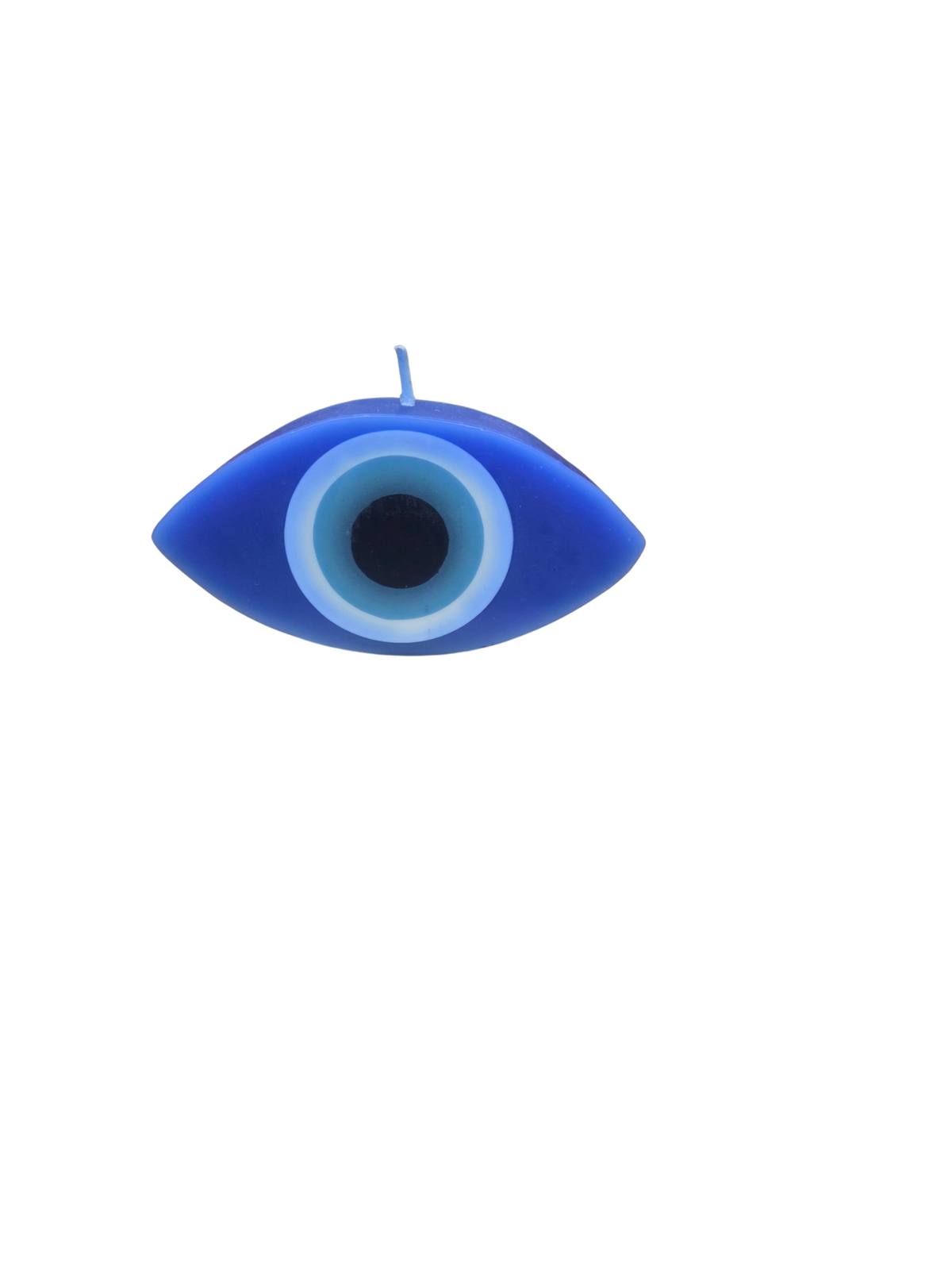 Oval evil eye Candle