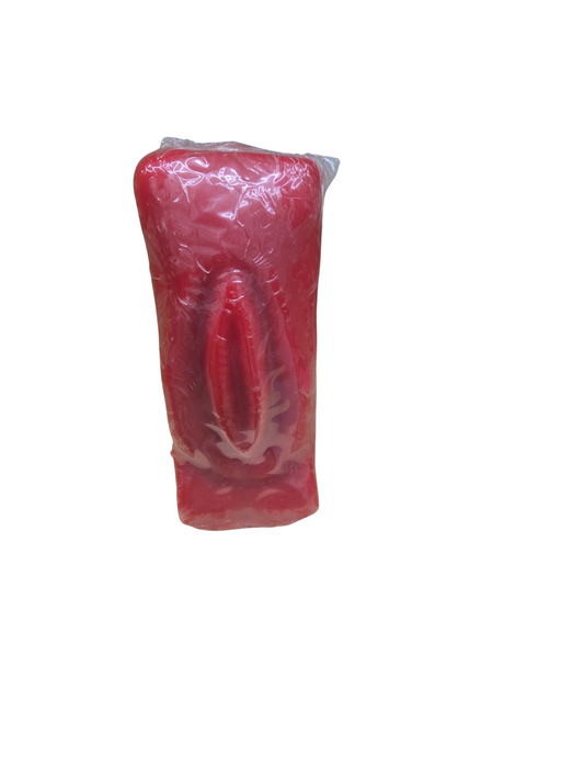 RED GENITAL FEMALE CANDLE