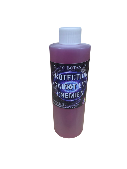 PROTECTION AGAINST EVIL ENEMIES LIQUID  BATH - 8 oz