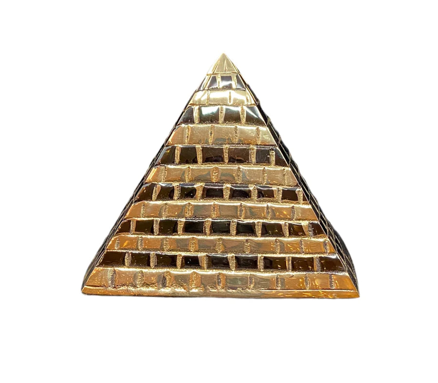 Black & Brass Pyramid