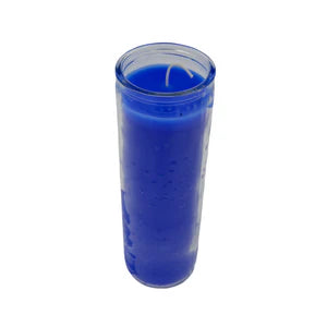 Blue Plain 7 Day Candle (In Glass)