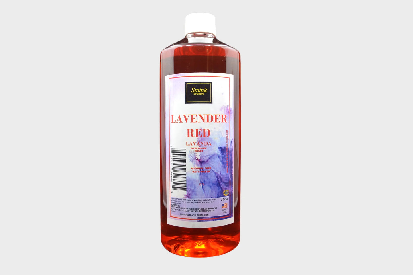 Red Lavender Bath Water