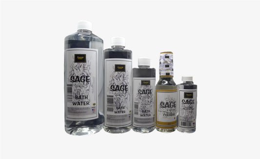 Sage Bath Water