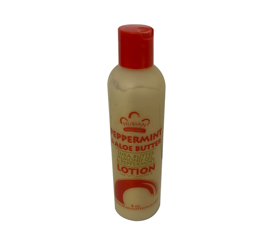 Peppermint and Aloe Butter Lotion